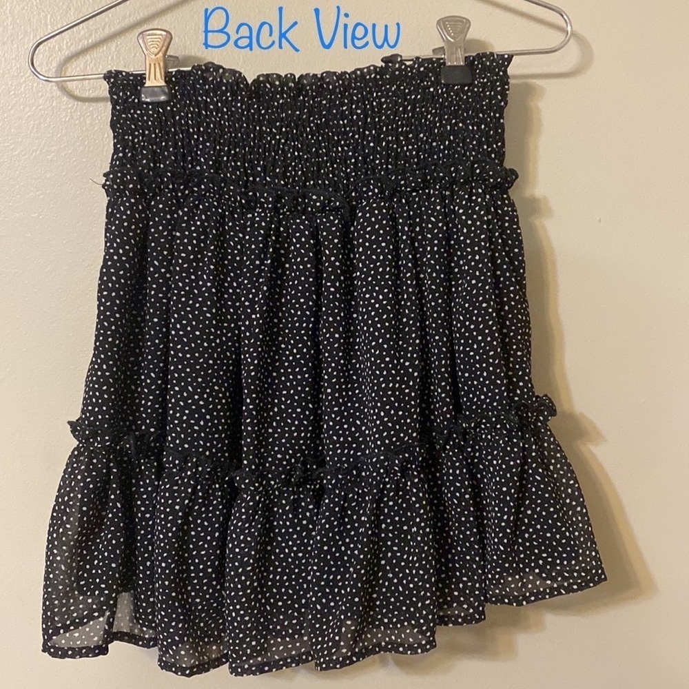ALTAR’D State Polka Dot Ruffles Mini Skirt - Small - Picture 2 of 8